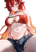 니케)레드후드 일러레가 그린 여름 레드후드