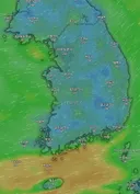 현재 전국 기온