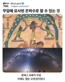 이집트 무덤에 표현된 은하수