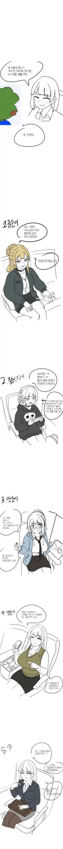 여행 같이다닐 친구 고르는만화.manhwa