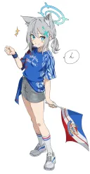 블루아카) 요코하마 서포터즈 시로코