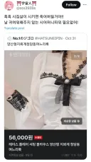 '개변태착정 양산형 지뢰계 며느리룩'