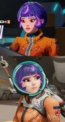 옵치는 카툰 렌더링+2d 트레일러보다 오히려 인겜 3d가 더 이쁨