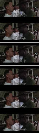 포레스트 검프를 편견없이 대해준 군대 상사