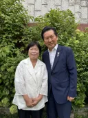 이해찬 대표님 대신 애 많이 써주신 김정옥 여사님