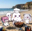 바비큐파티 도로롱