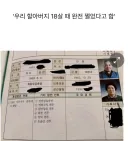 18살 때 좀 쩔었다는 할아버지