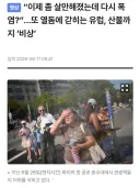 태풍으로 조금 시원해진 동북아 , 유럽 근황