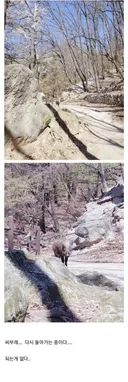 고전 주식이 하도 안돼서 등산이라도 하러 왔더니