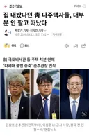 집 내놨다던 靑 다주택자들, 대부분 안 팔고 떠났다
