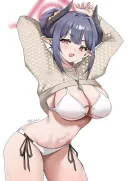 [블루아카] 수영복 입은 치아키