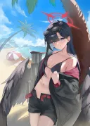 블루아카) 불법문학) "그러고보니 이제 치마 안입으심까"