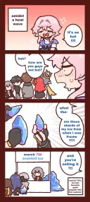 스타레일) 삼칠이 향 얼음.comic