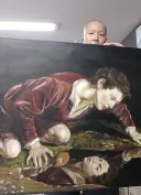 인스타에서 화제인 밤에 그림 그려서 판매중인 택배기사