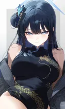 블루아카) "서,선생...이런 복장을 즐겨입는 여자를 좋아한다고 들었다."