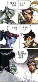 옵치) "내 승률 26% 네 승률 24%"