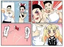 여장한 아들을 질책하는 아빠