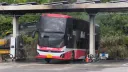 수원 서부버스차고지 전기버스서 화재…인명피해 없어