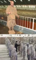 병마용 코스프레하다 잡혀간 관광객