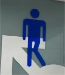 진짜 마려워 보이는 화장실 표시