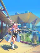 블루아카) 코미케 다녀온 코하루