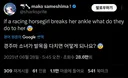 양덕:우마무스메가 다리 불구되면 어떻게돼여 😥