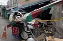 6명 경상 전남광주서 승합차가 분식집 돌진