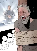 세이렌의 노래를 듣고 괴로워하는 오디세우스.jpg