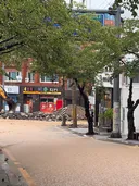 폭우로 도로가 무너진 통영 상황