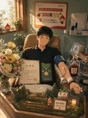 헌혈 300회를 했습니다 *_*
