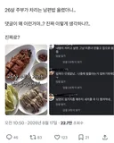26살 주부가 차리는 남편밥 댓글이 왜 이런거야..?