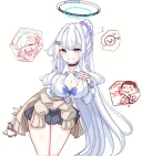 블루아카) 불법문학) "노아. 제 말을 상상해보세요-"