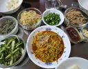아침 점심 연속 비빔밥