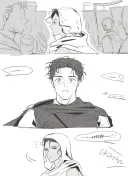 오디세이) 아테나와 텔레마코스가 부부 되는 만화(배우장난)