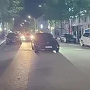 여의도 도로 한복판 불법주차