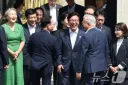 김민석 당대표 배웅하는 문재인 전 대통령