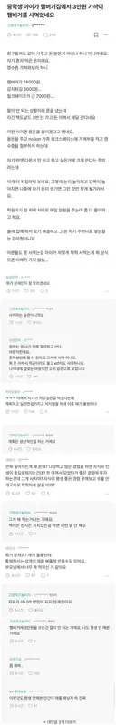 중학생 아이가 햄버거집에서 3만원 가까이 햄버거를 사먹었네요
