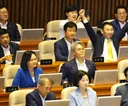 법무부장관 후보자중 한분이신데 표정이 영 안좋네요
