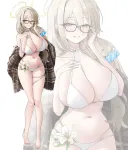 블루아카) 헤응...아카네 비키니 좋아해?