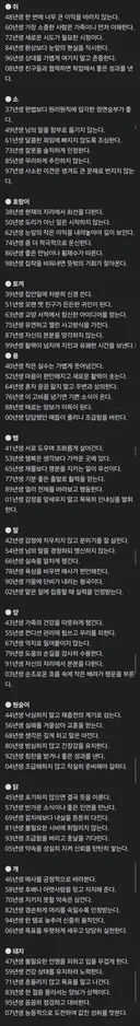 8월 20일 목요일 오늘의 운세