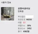3000일따리가 왜 베스트 감?