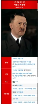 총통각하를 '콧수염 대마왕'이라고 지칭한거 충격임