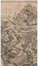 조선시대 목숨건 맹호도 그림