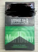 담배) 말보로 블랙 멘솔 ㅅㅂ 맛 거지같네 와