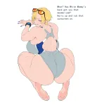 이런 큼직하고 육덕진 서양 백인녀 빵댕이를 쿠션 삼아 얼굴 파묻고 싶다