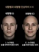 내향인 외향인 인상차이