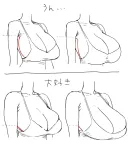 슈퍼 빅찌찌 그릴 때 매우 중요한 부분