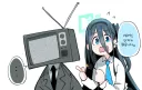 블루아카) TV에 HDMI 단자가 없어 곤란한 아리스.manhwa
