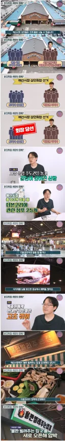 예산시장을 박살낸 백종원