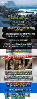 심각하다는 제주도 치안 상황